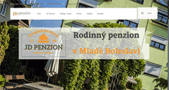 Desktop Screenshot of jd-penzion.cz